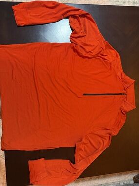 Men's Old Navy Active Half-Zip Pullover - Bright Orange